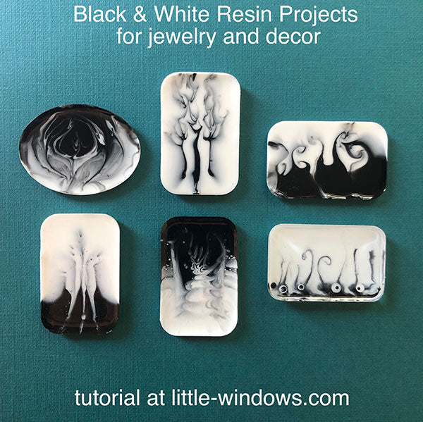 How to Polish Resin for Jewelry and more - little-windows.com