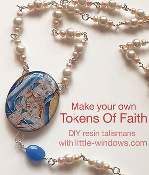 resin jewelry for rosary or prayer beads