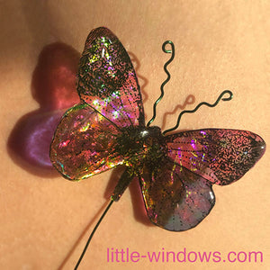 resin butterfly jewelry