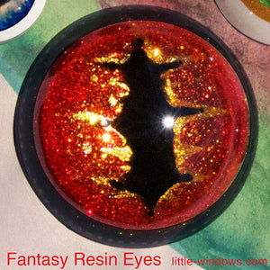 resin eyes for costumes, creatures, jewelry