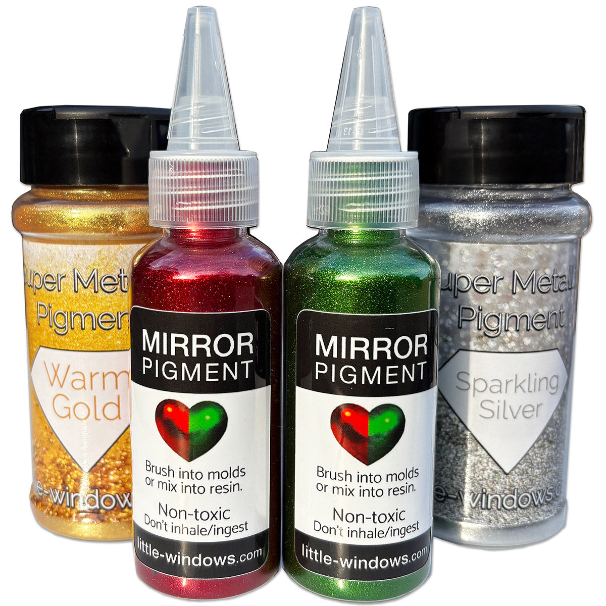 Mirror Pigments for Resin