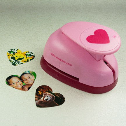 Paper Punch 2 Heart Shape – Little Windows Brilliant Resin and