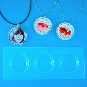 Plastic molds for best sale resin jewelry