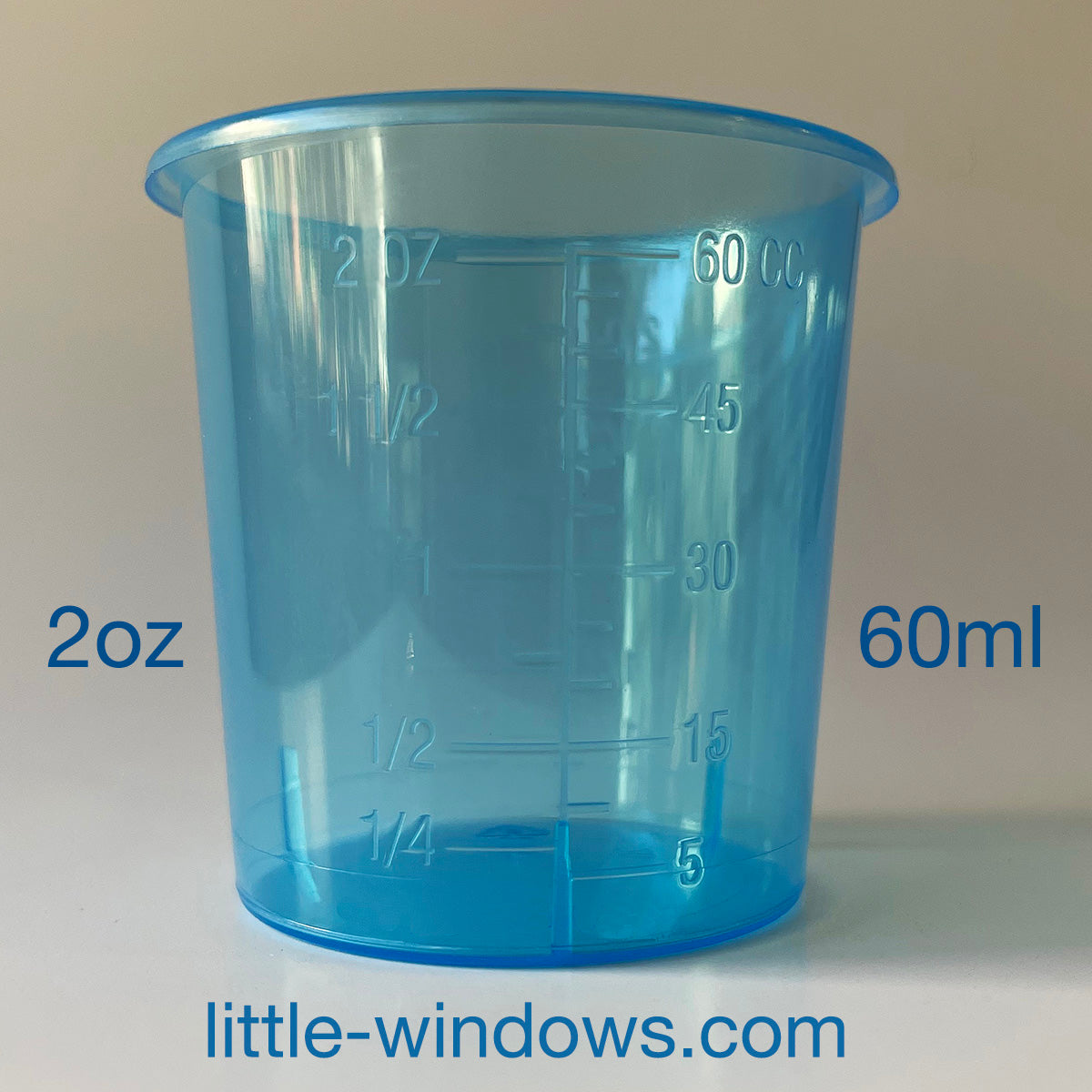 Resin Supplies - Measure & Mix Cups 2 oz. – Little Windows