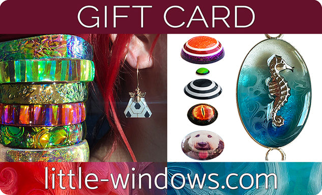 gift card resin supplies