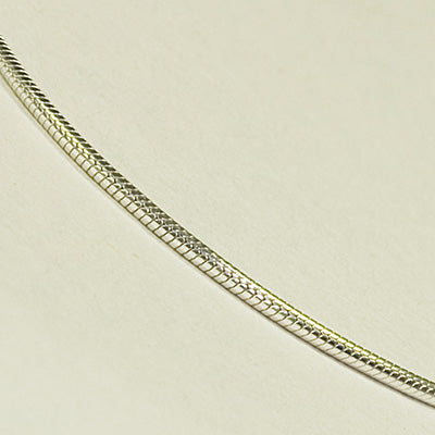 Sterling Silver Plated Snake Chain โ Little Windows Brilliant
