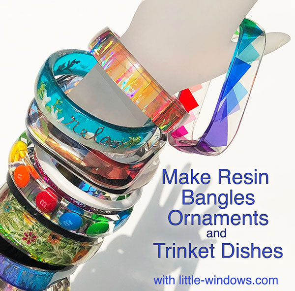 Video - Casting Resin Segments and Making Jewelry and Hair Ties – Little  Windows Brilliant Resin and Supplies