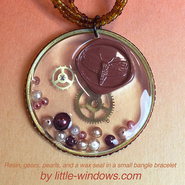 resin in open bezels