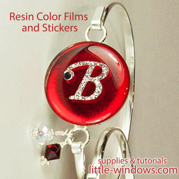 Personalize your Resin Pieces with Stickers
