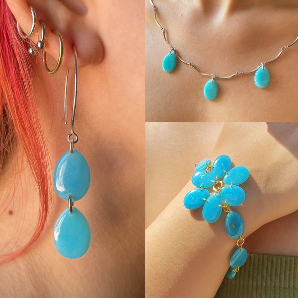 Make Resin Teardrop Jewelry