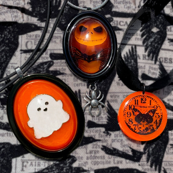 Glowing Orange Resin