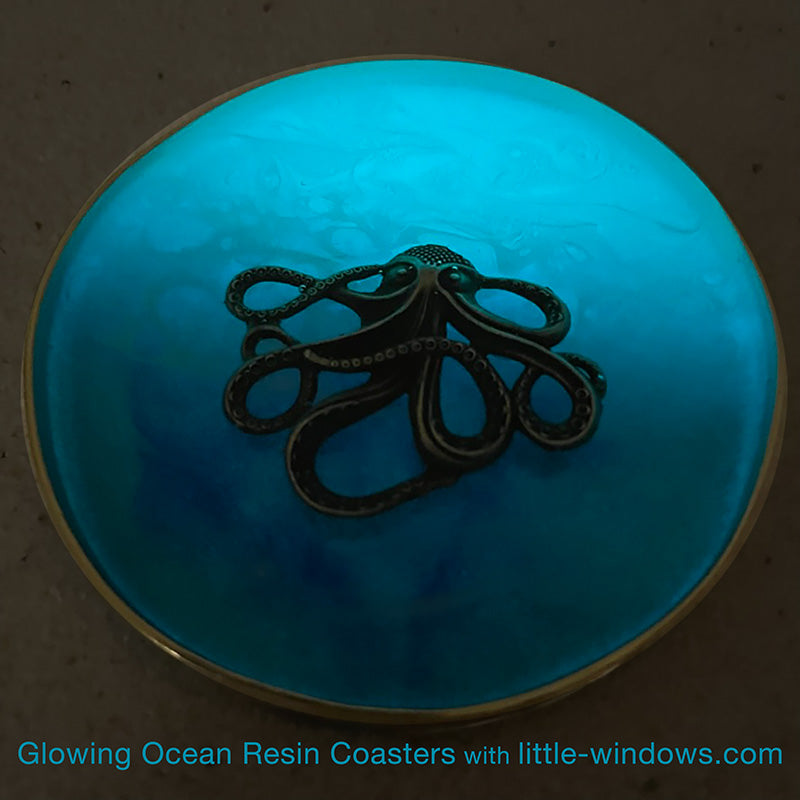 resin project ideas for coasters