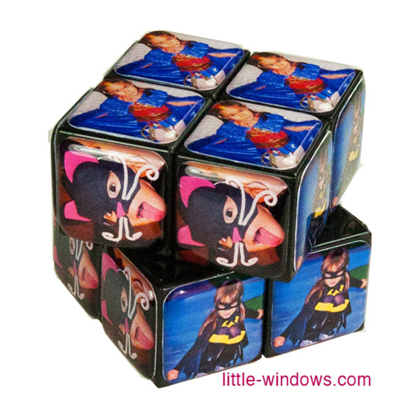 rubik's cube resin photo project idea