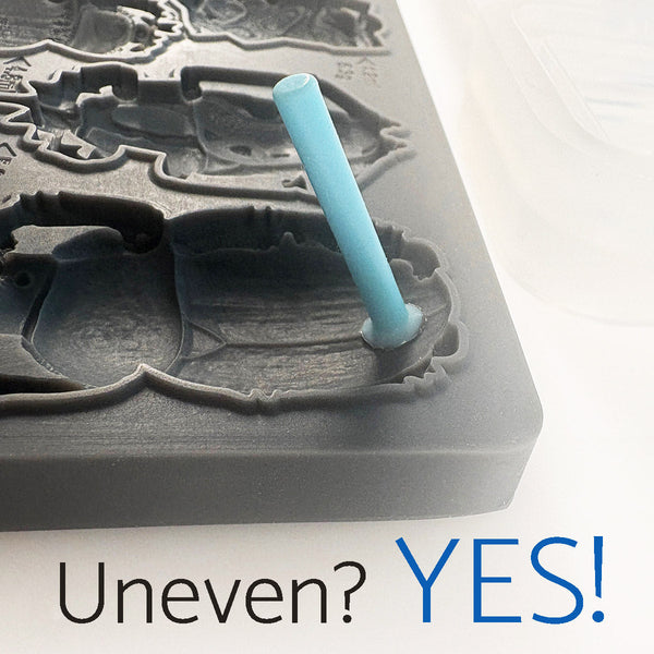 Making Holes with Molds that aren't Smooth
