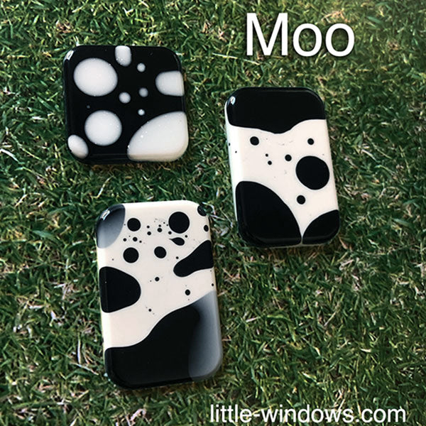 resin project idea and supplies for black and white art