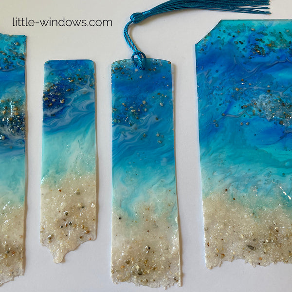 Ocean Theme Bookmarks and Earrings