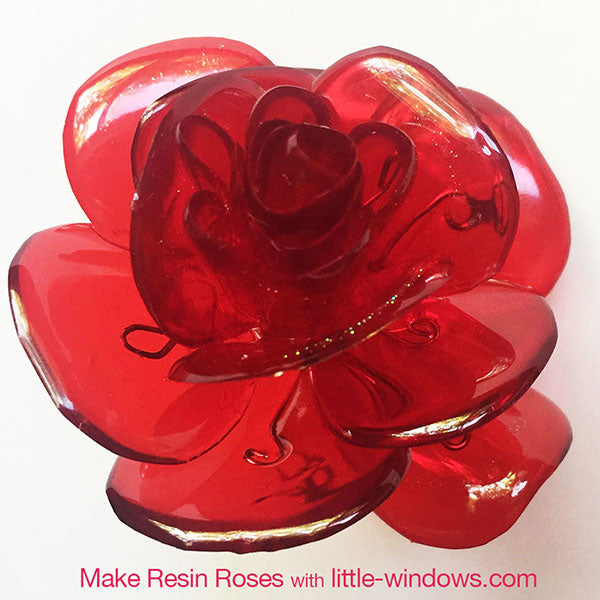 Bendy Resin Roses (and other flowers too)