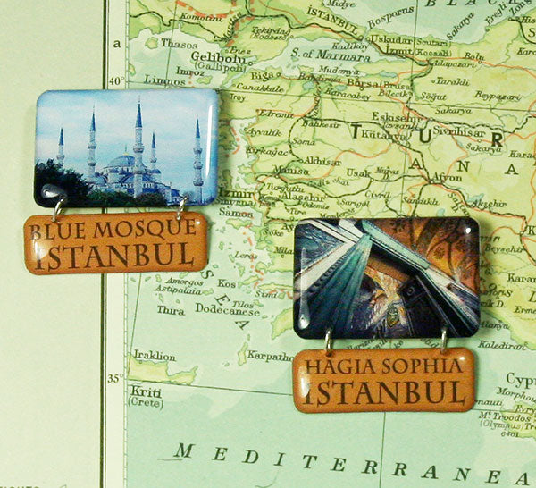 Travel Memory Magnets with Resin