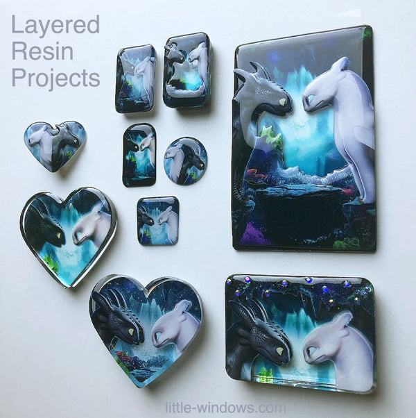 Layering with Resin and Dragons!