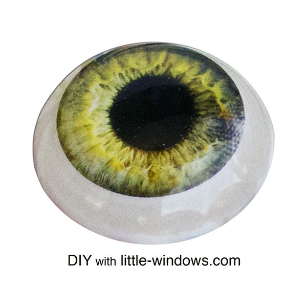 Resin Eyes made with Photos