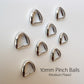pinch bails for resin jewelry