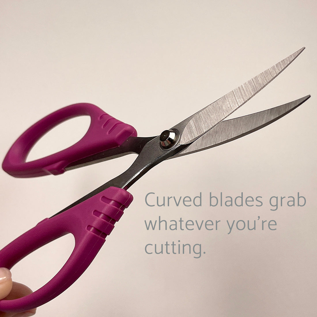 Curved Scissors for clean cuts on papers, fabric, films, vinyl, foil ...