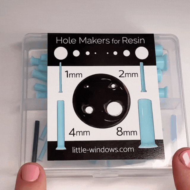 resin molds hole makers