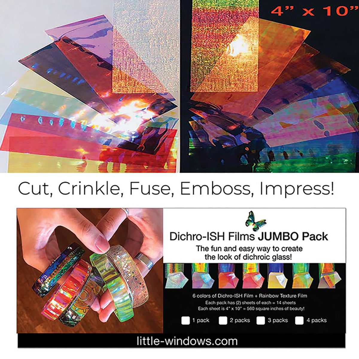 resin colorant dichro ish film for jewelry making