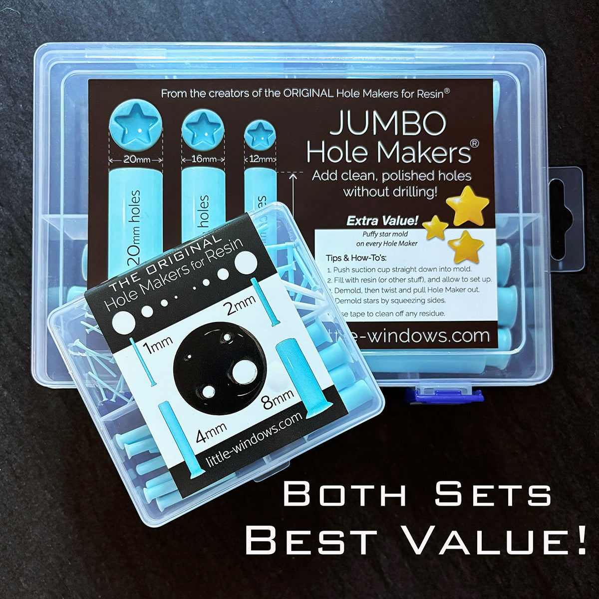 resin molds hole makers
