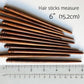 Handmade wooden hair sticks 