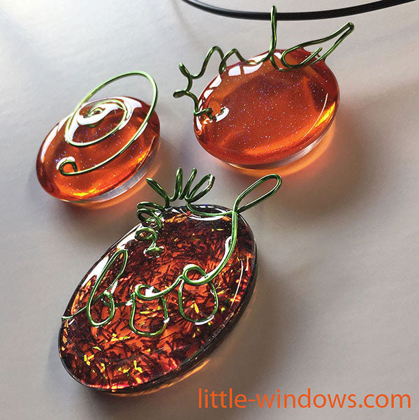 Wire Wrapped Pumpkins Short