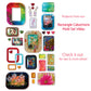 NEW 6-in-1 Rectangle Cabochon Resin Molds Set