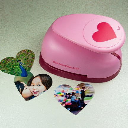 paper punch heart shape