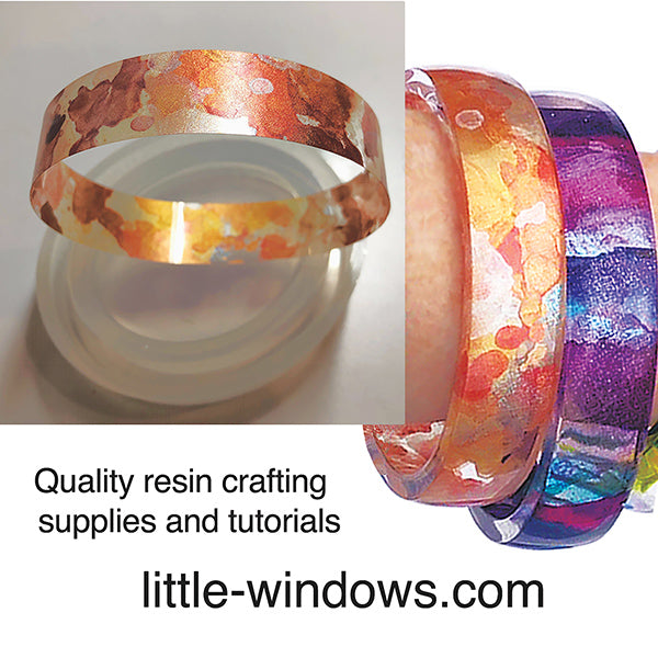 Layer Alcohol Inks and Photo Silhouettes in Resin – Little Windows  Brilliant Resin and Supplies