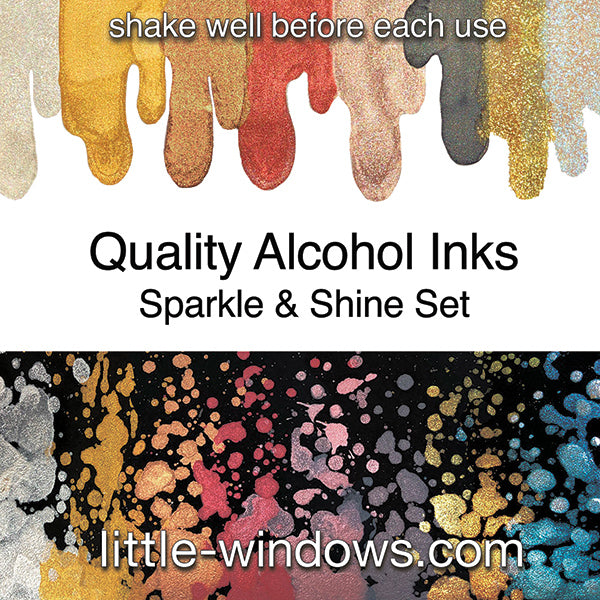 Alcohol Ink - Rainbow Sparkle
