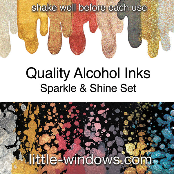 Alcohol Ink Sparkle & Shine Set