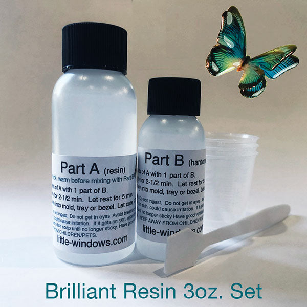Resin 3 oz. Set for making custom jewelry and more – Little Windows  Brilliant Resin and Supplies