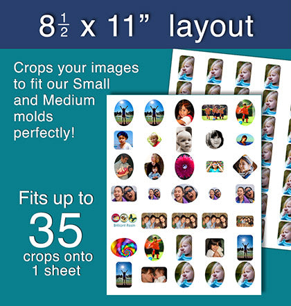 photo cropping software for resin jewelry