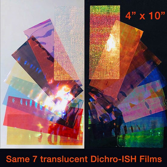 Dichro-ISH Film JUMBO Pack - Color shifting film for Resin – Little ...