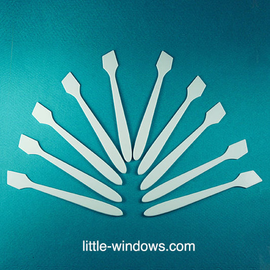 Button Shank - Clear Plastic 10mm, 10-pk – Little Windows Brilliant Resin  and Supplies