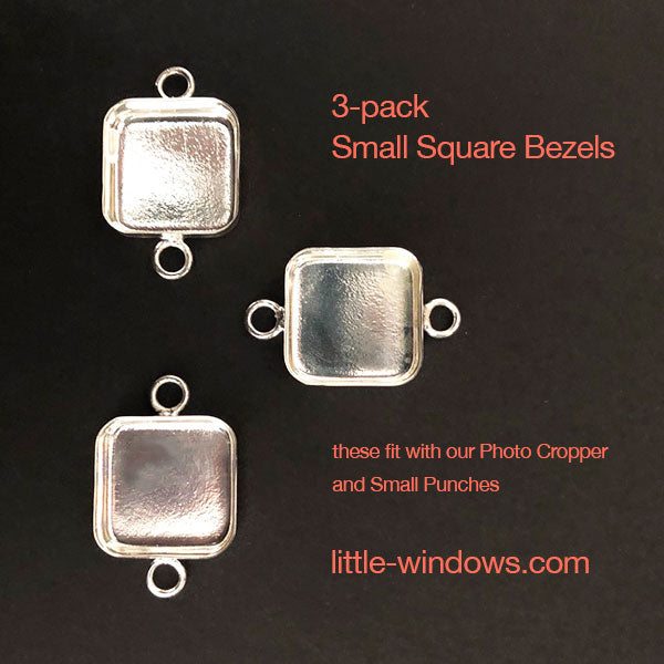 Small Silver-Plated Bezels (3-pk & 6-pk)