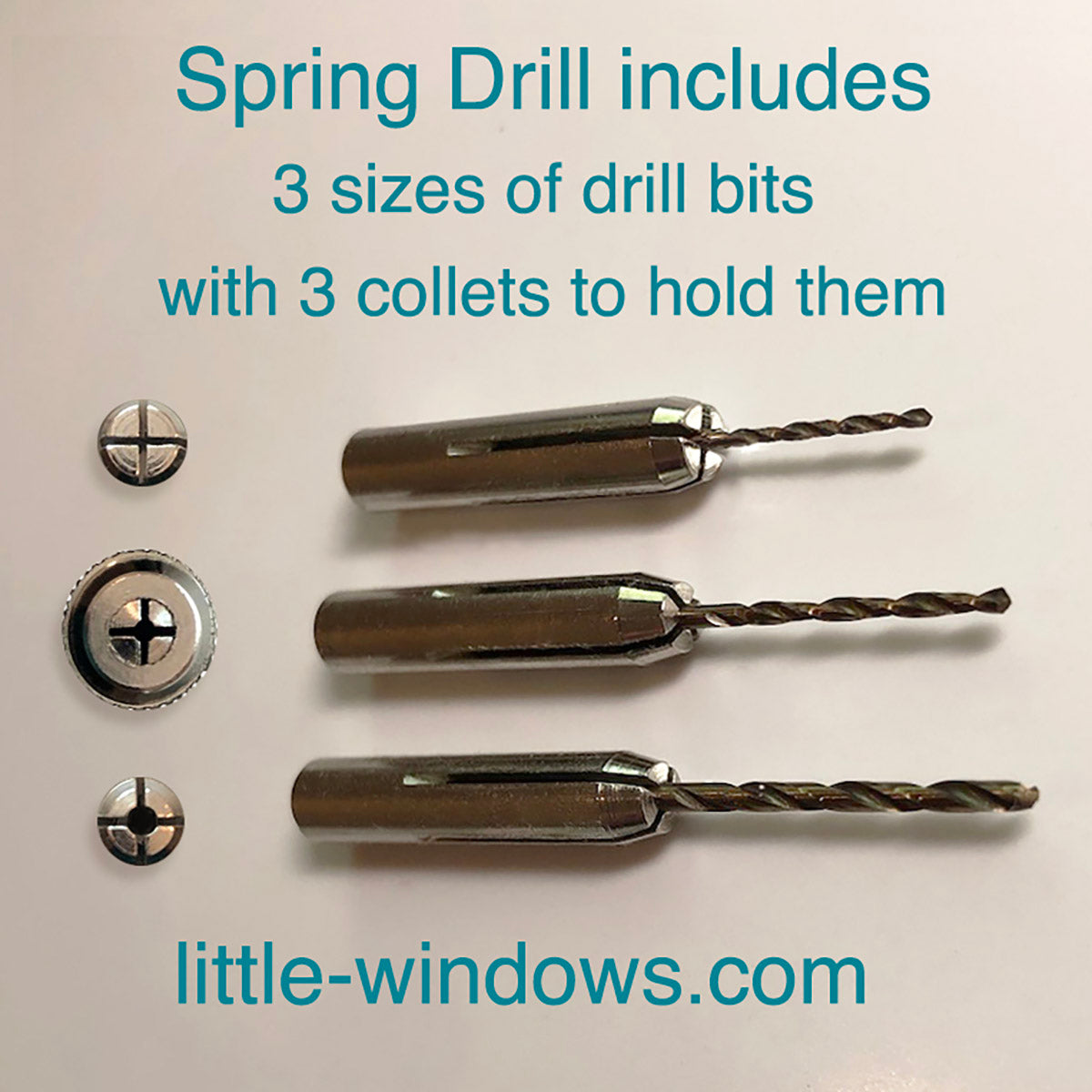 Spring Drill - the easiest drill for resin jewelry – Little Windows  Brilliant Resin and Supplies