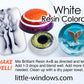 resin color white