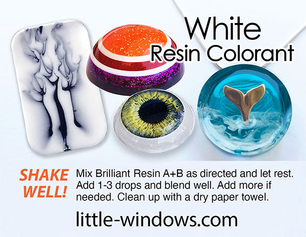 resin color white